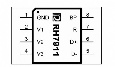 5V 9V 12V R(sh)eIC CHY100D RH791