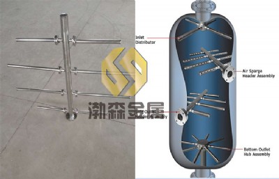 不銹鋼上布水器 十字型布水器