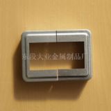 供應(yīng)鋅鋼護(hù)欄配件 鍍鋅長方形分體裝飾蓋