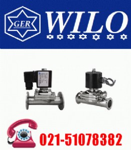進(jìn)口衛(wèi)生級卡箍快裝不銹鋼電磁閥wilo5500系列