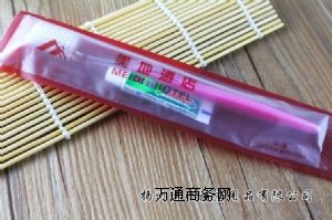 四星級酒店牙具/酒店一次性用品牙具/雙色/三面封包裝 酒店直
