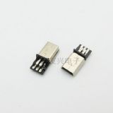 供應(yīng)迷你5P公座短體 二件式 Mini USB公頭