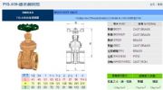 臺灣RING東光閥門FIG.409鑄黃銅閘閥